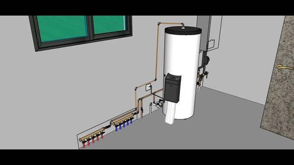 chauffage aerothermie cout annuel Ermenonville